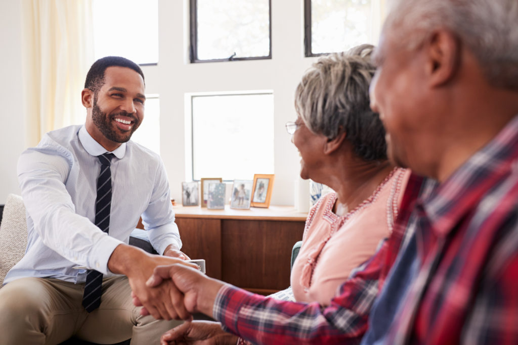 Agent Meeting With Clients | Medicare Plan Finder
